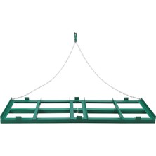 Braventa Collection Garveelife 48" Çim Tesviye Tırmığı ve Sürüş Yolu Sürükle Tırmığı - 4ft Güçlendirilmiş Zincirli Ağır