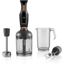 Braventa Collection AR1108-S Smarty Neo El Blender Seti, 900 W, 800 ml Hazne, Siyah
