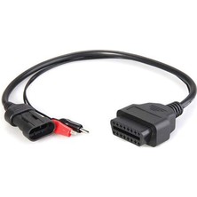 Braventa Collection Fıat Araçlar Için 16 Pini 3 Pine Obd Kablo Dönüştürücü Soket Kablo