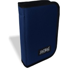 Braventa Collection Jacbag Cover -Sert Kapaklı Lastikli Kalemkutu (Lacivert)