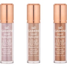 Gabrini Star Glow Liquid Highlighter Likit Aydınlatıcı Seti