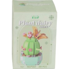 Ergün Collection P1247 Panlos Simülasyon Çiçek Serisi 351 Parça Block Oyuncak