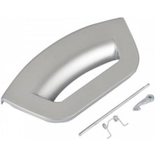 FullYedek Ariston FMF923 Bs Tk Mandal  Metalik Gri 923 Çamaşır Makinesi Kapak Mandalı