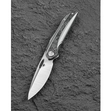 Bestech Knives Bestech Senu BT2601B Titanyum Saplı S90V Çelik Çakı