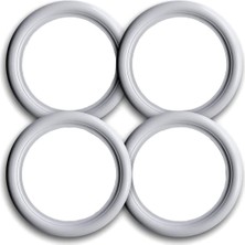 Braventa Collection Oto Lastik Yanağı Beyaz 15 Jant 4 Adet Yanak