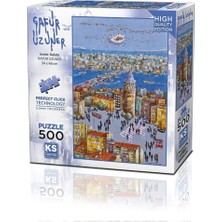 Ergün Collection 20072 Puzzle 500 Iconic Galata