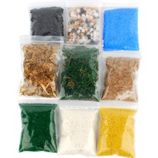 Braventa Collection Nwfashion 9 Torba Toplam 300 Gram Manzara Temel Malzeme Kiti, Taş, Kar, Çim, Yosun Çubuğu, , Çöl