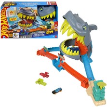 Ergün Collection JHL96 Hot Wheels City Köpekbalığı Sahil Savaşı Oyun Seti