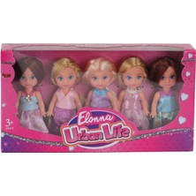 Ergün Collection WG-67005 Kutulu 3 5ınch 5 Lı Bebek