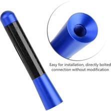 Braventa Collection ̇versal Mavi̇ Karbon Fi̇ber Oto Çubuk Radyo Anteni̇ 12 cm