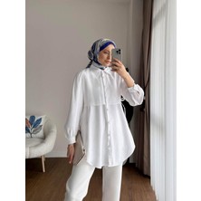 by Nursel Çiçek Kadın Trend Carla Gömlek Modal Kumaş
