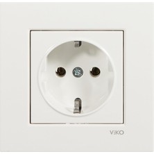 Braventa Collection Beyaz Toprak Priz A.opp, Beyaz