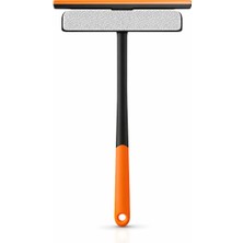 Braventa Collection 360 Derece Oynar Başlıklı Silikon Çekçek, Cam Silme Aparatı: Etkili Temizlik Için Esnek Tasarım (Tur