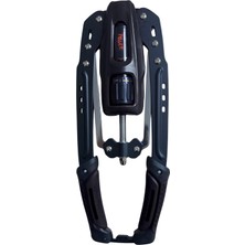 Braventa Collection Twister Kol Omuz Gögüs Egzersiz Aleti 10-200 kg Ayarlanabilir Siyah Fitness Ekipmanı