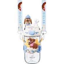 Ergün Collection D2530 Dıller 580 ml Boyun Askılı Trıtan Su Matarası