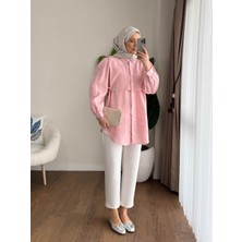 by Nursel Çiçek Kadın Trend Carla Gömlek Modal Kumaş