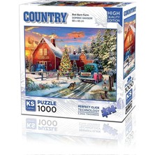 Ergün Collection 20753 Puzzle 1000 Red Barn Farm