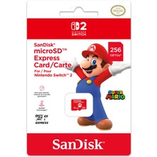 Braventa Collection Nıntendo Swıtch 2 Mıcro Sd Card Sandısk - Marıo 256GB