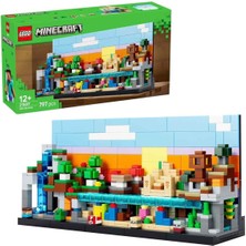 Ergün Collection 21589 LEGO Minecraft Mini Biomes 797 Parça +12 Yaş