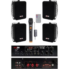 Braventa Collection Large Paket 3, Hoparlör ve Anfi Anons Ses Sistemi Seti