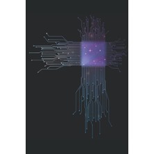 Braventa Collection Cpu Processor : Cpu Computer Chip Microelectronics Hardware Scientists Notebook 120 Blank Pages 6" ×