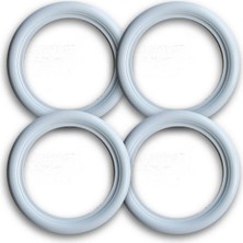 Braventa Collection Lux 15 Jant Lastık Yanağı Takımı (4 Adet Beyaz)