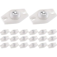 Braventa Collection Ipetboom 26 Adet Kendinden Yapışkanlı Tekerlekler Kendin Yap Alet Tabanı Mini Beyaz Yapışkanlı Rulol