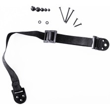 Braventa Collection Miny Baby MB753SİYAH Metal Başlıklı Deprem Güvenliği Kayışı (Siyah)