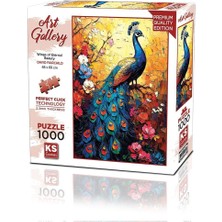 Ergün Collection 20839 Puzzle 1000 Wings Of Eternal Beauty