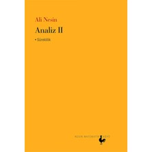 Ergün Collection Analiz Iı - Süreklilik