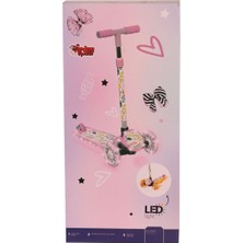 Ergün Collection MKWE082 Işıklı Canavar Scooter Pembe