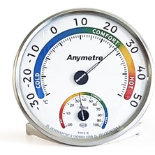Braventa Collection Anymetre TH-101E Termometre Higrometre Nem Ölçer, Siyah