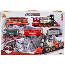 Ergün Collection 1553 Klasik Tren Seti Sesli ve Işıklı 22 Parça