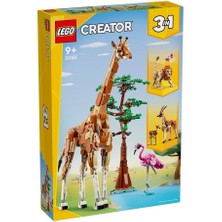 Ergün Collection 31150 LEGO Creator 3ü1 Arada Vahşi Safari Hayvanları 780 Parça +9 Yaş