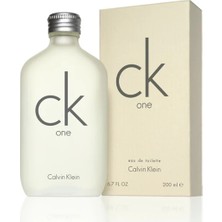 Calvin Klein One EDT 200 ml Odunsu Koku Türü ile Günlük Kullanıma Uygun Parfüm