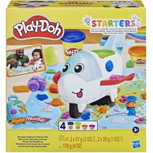Ergün Collection F8804 Play-Doh Starters Eğlenceli Uçak Oyun Seti +3 Yaş