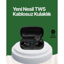 Derin Stok Telefon Şarj Destekli 1800 Mah A10S Tws Kablosuz Kulak Içi Kulaklık