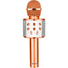 Braventa Collection C-8501 Karaoke Mikrofon Bluetooth USB & Tf & Aux (Rosegold)