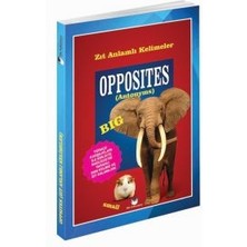 Ergün Collection Opposites (Antonyms) / Zıt Anlamlı Kelimeler (Cep Boy)