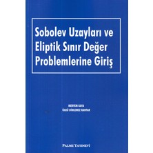 Ergün Collection Sobolev Uzayları ve Eliptik Sınır Değer Problemlerine Giriş