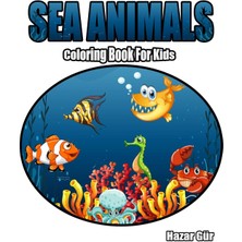 Braventa Collection Sea Anımals: Coloring Book For Kids