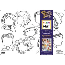 Ergün Collection Funny Mat - Duygular - Küçük 33,5X48CM