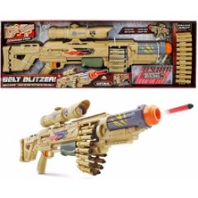 Ergün Collection 91955 Belt Blitzer 18 Mermili Sünger Dart Atan Silah -Sunman