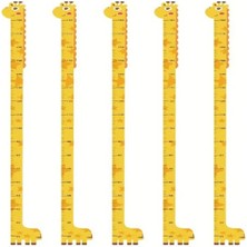 Ergün Collection Sevimli Sarı Zürafa Boy Ölçüsü Sticker