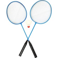 Braventa Collection Mavi Renk Badminton Raket Seti (2 Raket 1 Top)