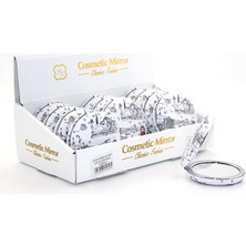 Ergün Collection Taşlı Istanbul Tasarımı El Aynası Kalın Model 7