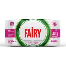 Braventa Collection Çok Amaçlı Yüzey Temizlik Havlusu 100 Yaprak | Lilyum Çiçeği | Beyaz Sirke & Karbonat | 48 Saat Temi