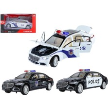 Ergün Collection XHD-C2430 Kut C-B 1 24 Işıklıo Sesli Tsl Polis Araba