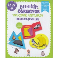 Ergün Collection Bebeğim Öğreniyor - Tak Çıkar Kartlarım (12-24 Ay)