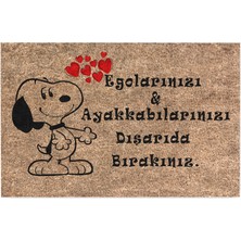Braventa Collection Kedi Köpek Komik Tasarımlı Dekoratif Kapı Önü Paspas, Dış Mekan/ev Içi/banyo/mutfak/yatak Odası/giri